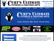 Tablet Screenshot of curtsultimate.com